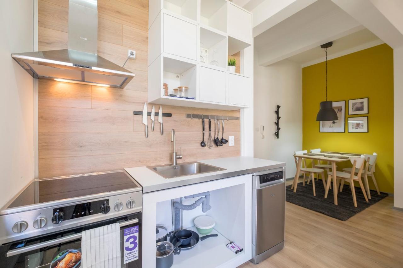 Bluewaveplace - Contemporary Home In Center Of Sofia Exteriör bild